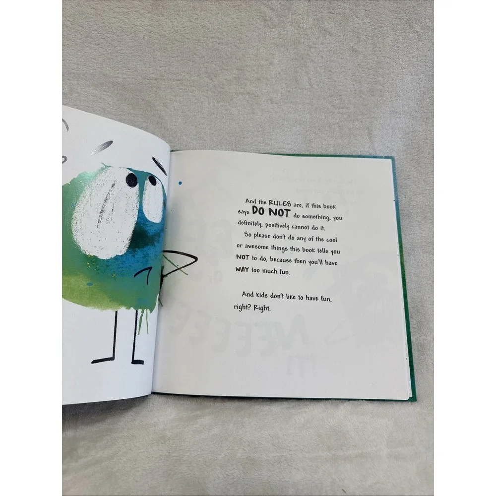 Please Dont‎ Read This Book Childrens Picture Book Deanna Kizis Sam Boughton